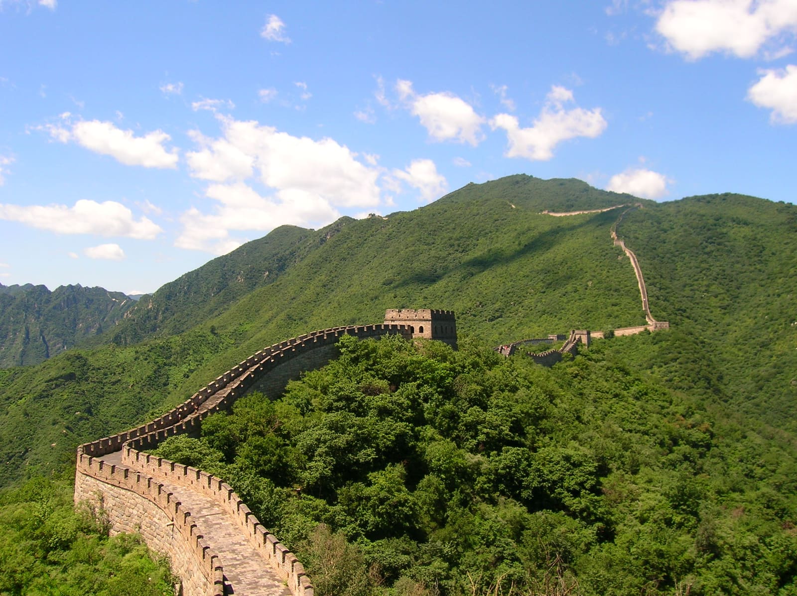 Great Wall of China at Mutianyu